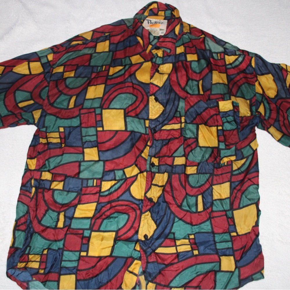 Vintage Protest Silk Shirt